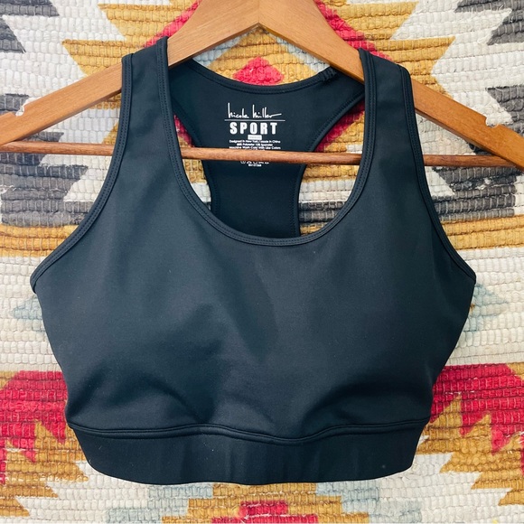 Nicole Miller Sport Other - Nicole Miller | black sports bra BNWOT